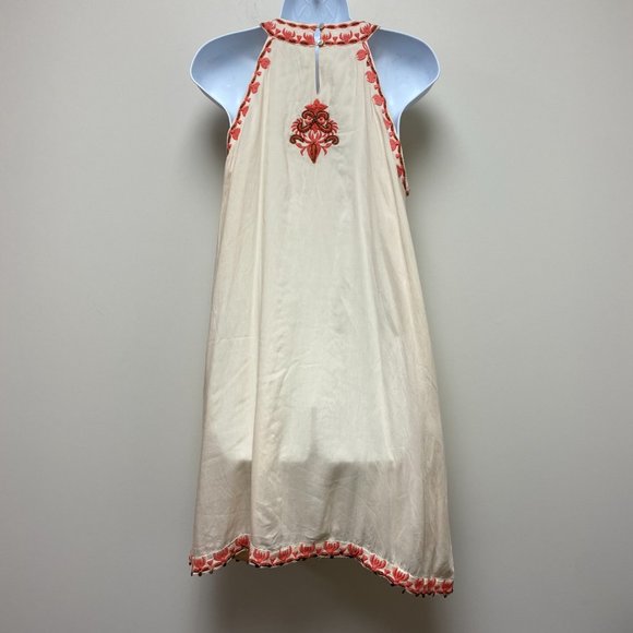 LulaSoul Boho Midi Dress Embroidered Beaded Resort Wear size Small - Picture 7 of 11